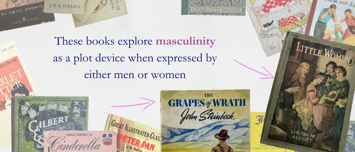 These books explore masculinity as a plot device when expressed by either men or women