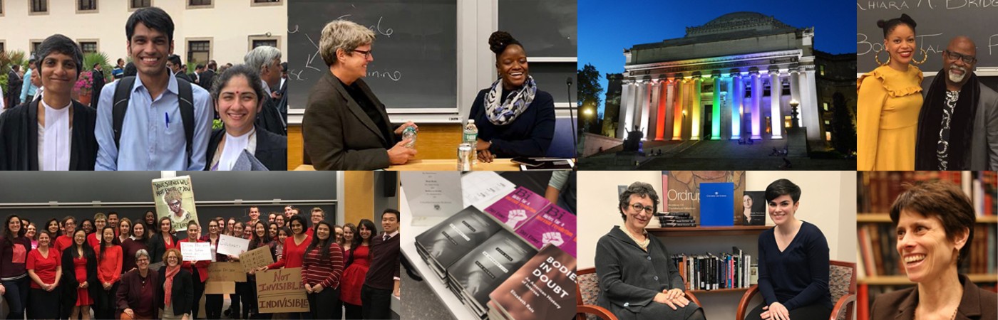 A collage of photographs from the Center for Gender and Sexuality Law