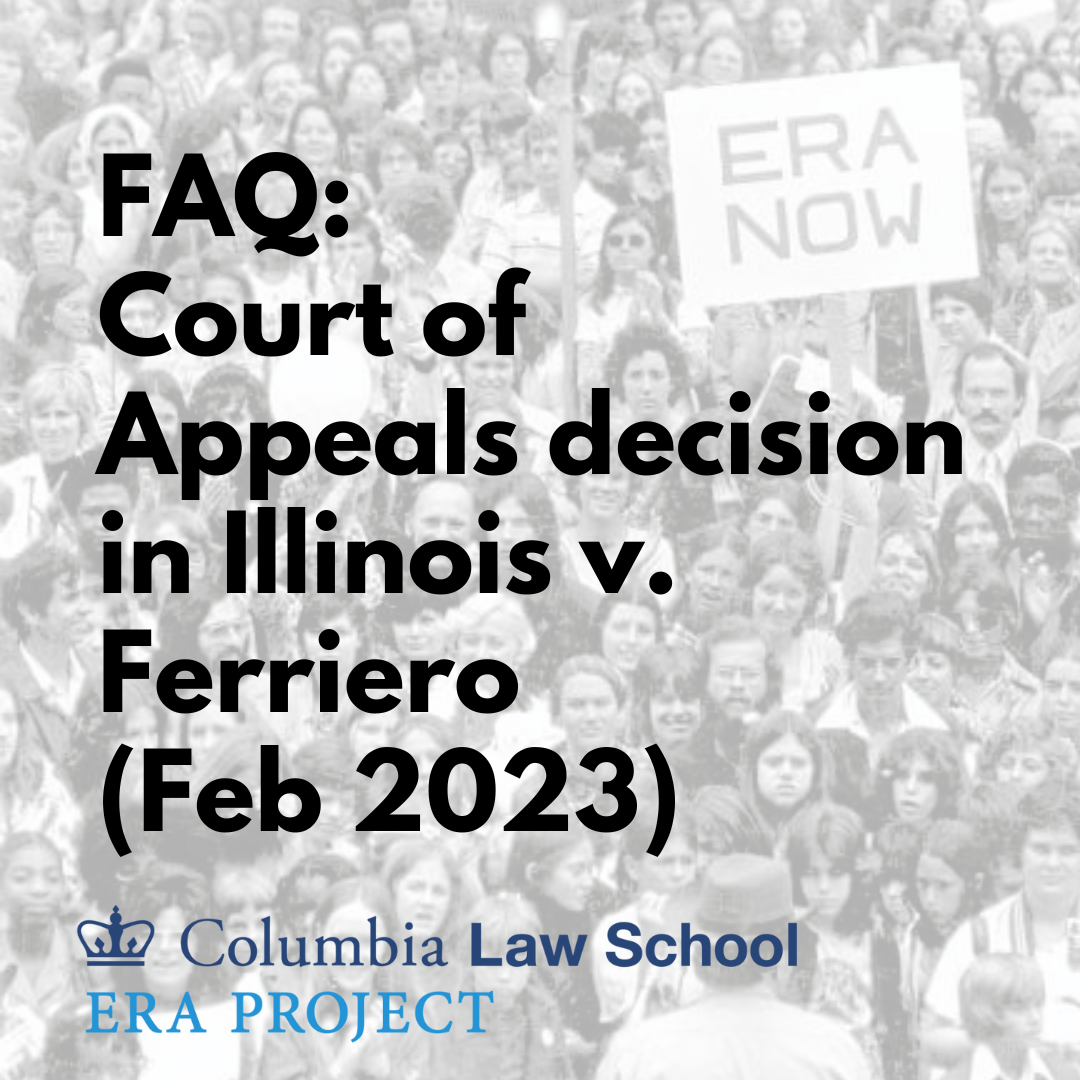 FAQ: Court of Appeals decision in Illinois v. Ferriero (February 2023)